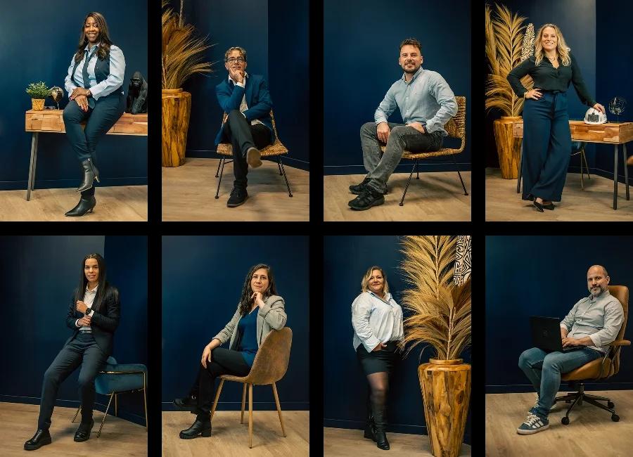 Photo de l'équipe de l'agence